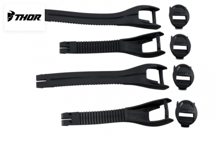Cizme Enduro/MX - Set curele cizme Thor Blitz XP Black