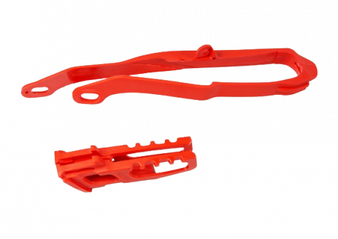 Transmisie. - Set patina + ghidaj lant transmisie Honda CR/CRF 125-450 R/X '07-'17 UFO