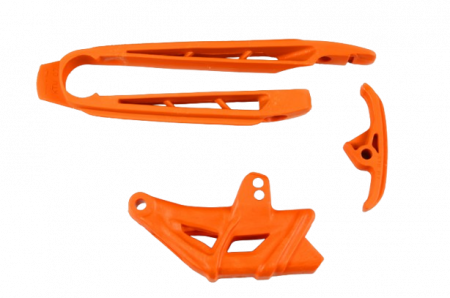Transmisie - Set patina + ghidaj lant transmisie KTM SX/SXF '07-'10, EXC/EXC-F '08-'10