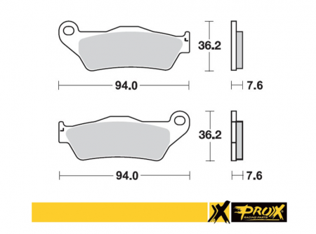 Set placute frana fata KTM SX/EXC '92-'22 [1]