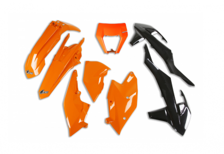 Plastice - Set plastice KTM EXC/EXC-F '17-'19 Orange/Black