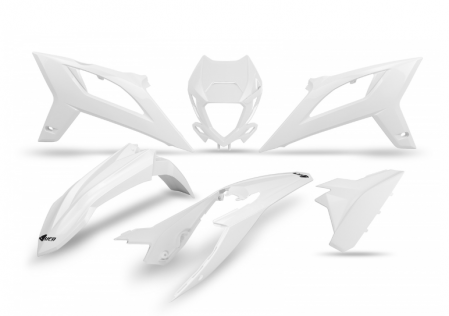Plastice - Set plastice UFO Beta RR 250/300/350/400/450 '20-'22 White BEKIT800043