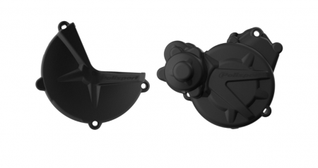 Protectii - Set protectii capac ambreiaj si capac aprindere Gas Gas EC/XC 250/300 '17-'20 Negru/Rosu