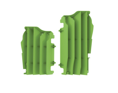 Plastice - Set protectii radiatoare Kawasaki KX 250F '21-'24; KX 450F '16-'23 Polisport 8457800001