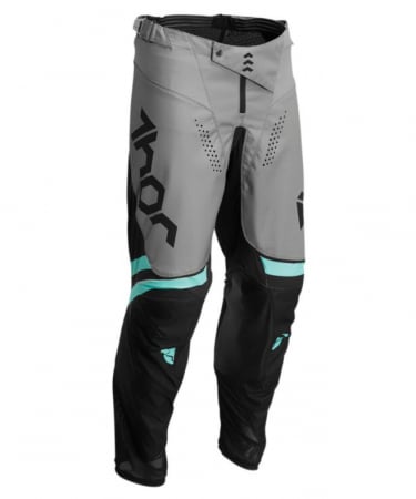 Pantaloni enduro/motocross - Pantaloni enduro/motocross THOR Pulse Cube Black/Mint