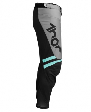 Pantaloni enduro/motocross THOR Pulse Cube Black/Mint [1]