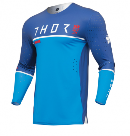 Tricouri/Bluze - Tricou enduro/motocross THOR Prime Ace Navy