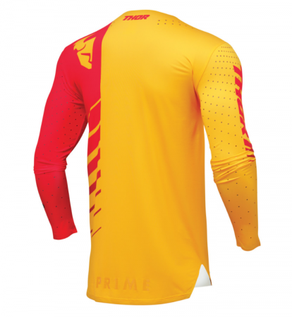 Tricou enduro/motocross THOR Prime Analog Lemon [1]