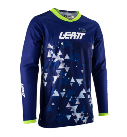 Tricouri/Bluze - Tricou Leatt 4.5 Enduro Blue