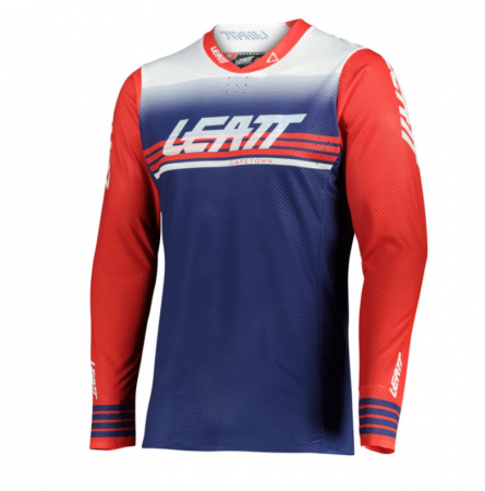 Tricouri/Bluze - Tricou Leatt 5.5 UltraWeld Royal Red/Blue