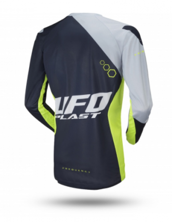 Tricou UFO Freqency Albastru/Gri [1]