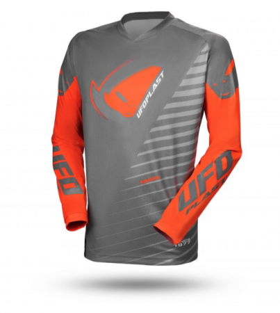 Tricouri/Bluze - Tricou UFO Kimura Gri/Portocaliu 2022