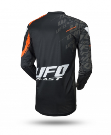 Tricou UFO Indium Negru/Portocaloiu [1]