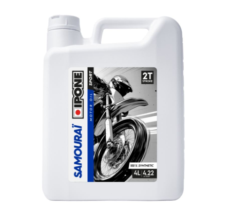 Uleiuri si Lubrifianti - Ulei motor 2T Ipone Samourai Racing 100% Sintetic Pentru Amestec 4L