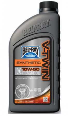 Uleiuri si Lubrifianti - Ulei motor 4T 10W50 Bel-Ray V-Twin Sintetic 1L