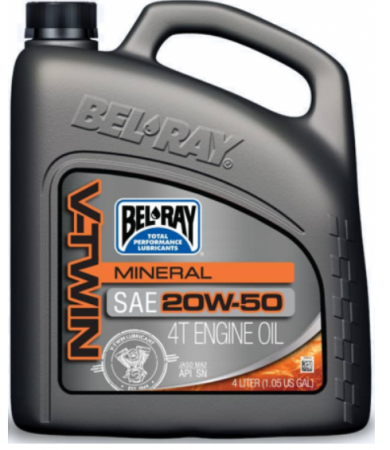 Ulei motor 4T 20W50 Bel-Ray V-Twin Mineral [1]