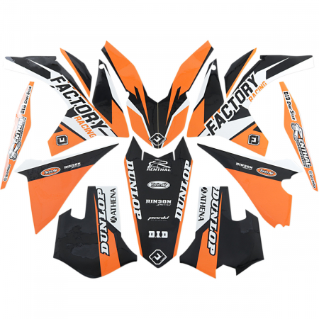 Plastice - Set stikere KTM EXC/SX/XC FACTORY