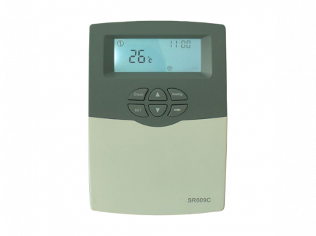 Accesorii panouri solare termice - Automatizare solara 609C, display LCD, pentru SPTV