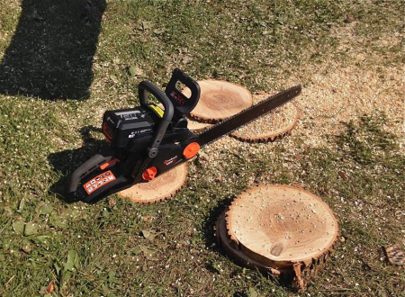 Curte si gradina - Ferastrau cu lant 16" Redback EA216 120V (accu)