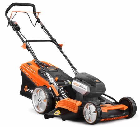 Curte si gradina - Masina de taiat gazon Redback EA156V, autopropulsie, 120V (fara incarcator si acumulator)