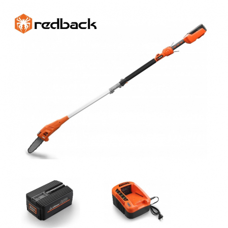 Curte si gradina - Set Redback emondor E608D 40V + acumulator Li-Ion EP60 40V/6Ah + incarcator rapid EC50 40V/5A