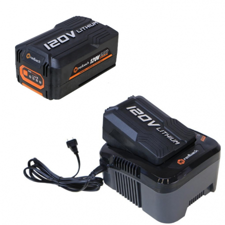 Curte si gradina - Set Redback powerpack 2 acumulatori Li-Ion EA20 120V/2Ah + incarcator EC130 120V/1A