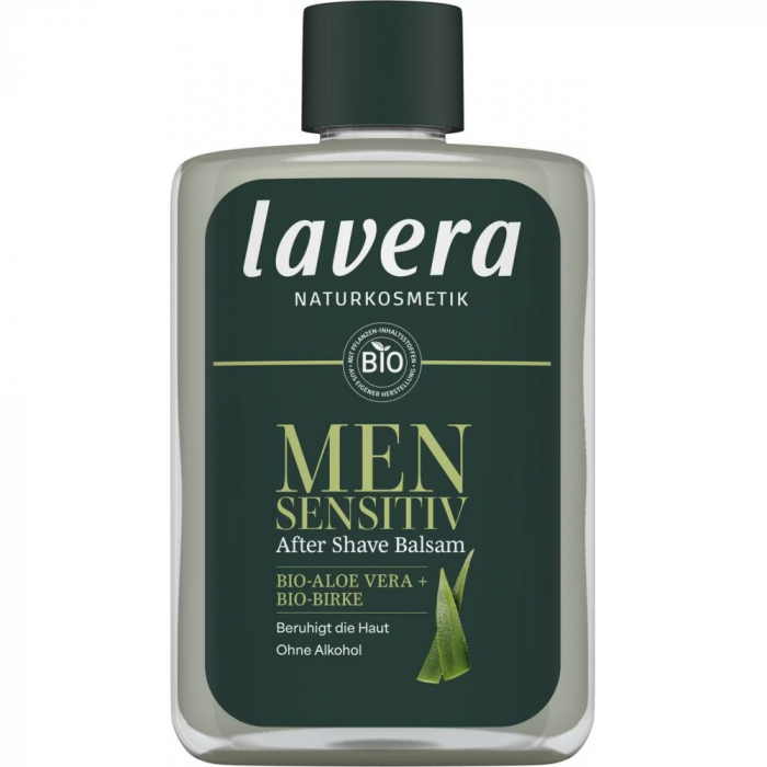 After shave balsam sensitiv cu aloe vera bio si mesteacan bio, 100 ml [1]