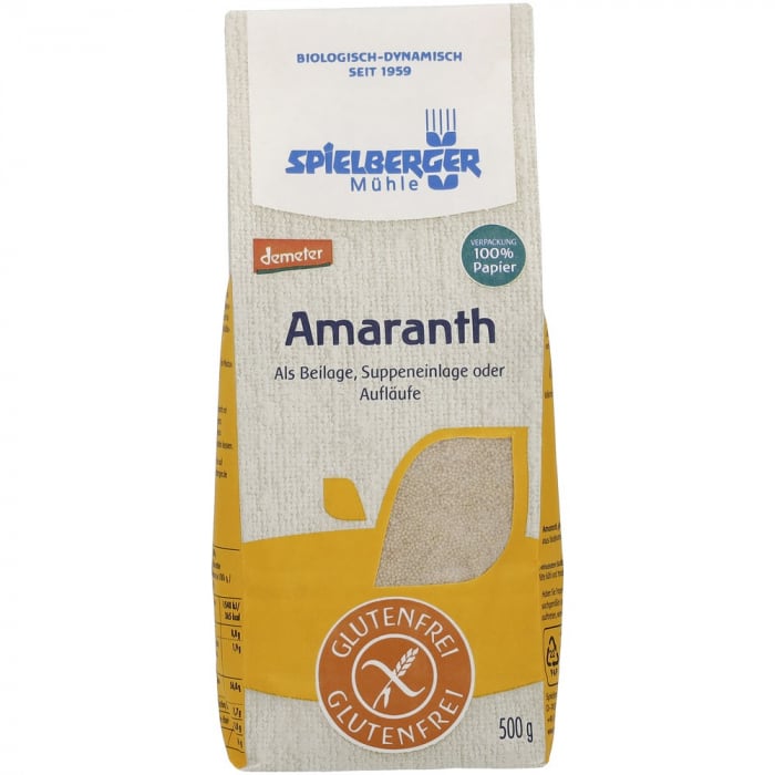 Amarant bio fara gluten, 500 g [1]
