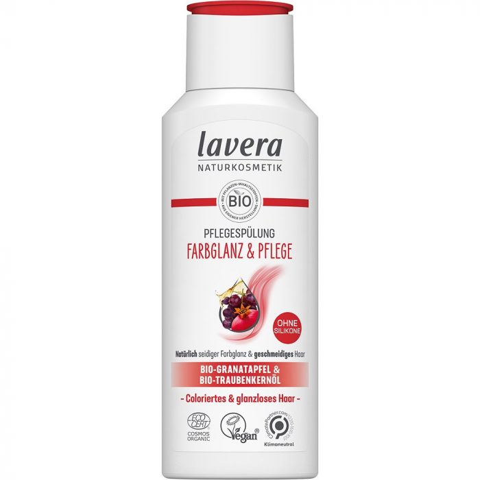Balsan de par pentru culori stralucitoare si ingrijire cu rodie bio, 200 ml [1]