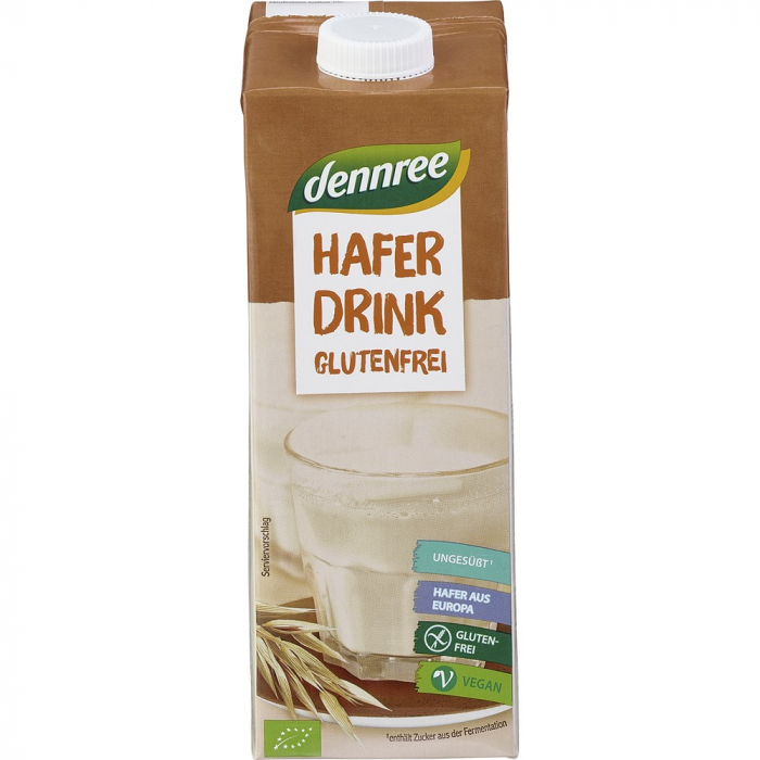 Bautura bio de ovaz fara gluten si fara lactoza, 1 L [1]