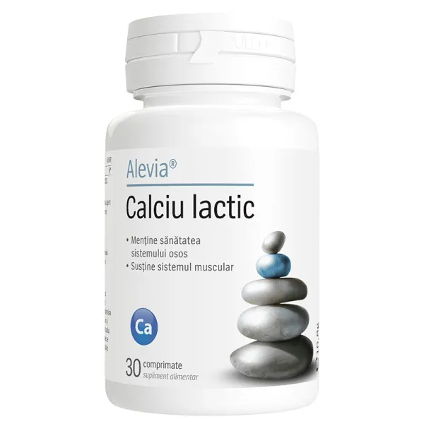 Calciu Lactic – 30 comprimate [1]