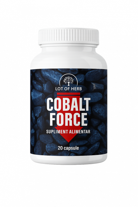 Cobalt Force 20 capsule – Pachet de probă - Supliment detox limfatic, vitalitate masculină și sănătatea prostatei [2]