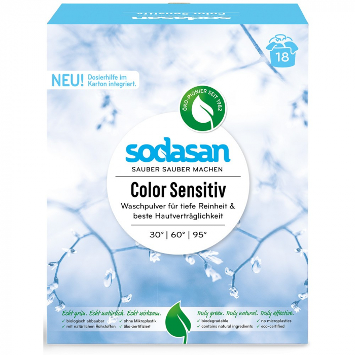 Detergent pudra pentru rufe colorate, sensitiv, 1 kg [1]