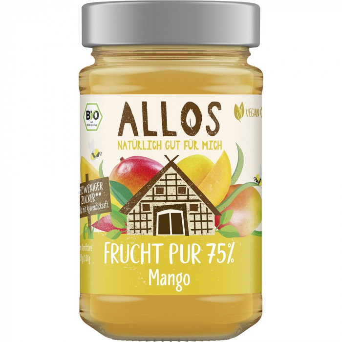 Dulceata bio de mango cu sirop de agave, 250 g [1]