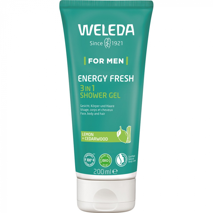 Gel de dus Energy 3 in 1 pentru barbati, 200 ml [1]