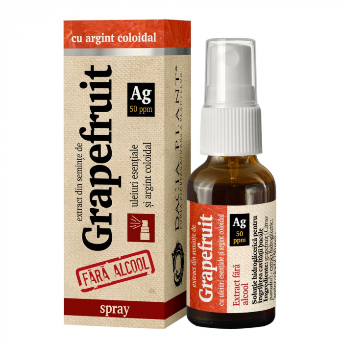 Grefruit cu AG Coloidal fara alcool spray 20 ml [1]