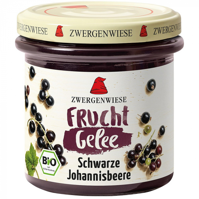 Jeleu bio de coacaze negre fara gluten, 160 g [1]
