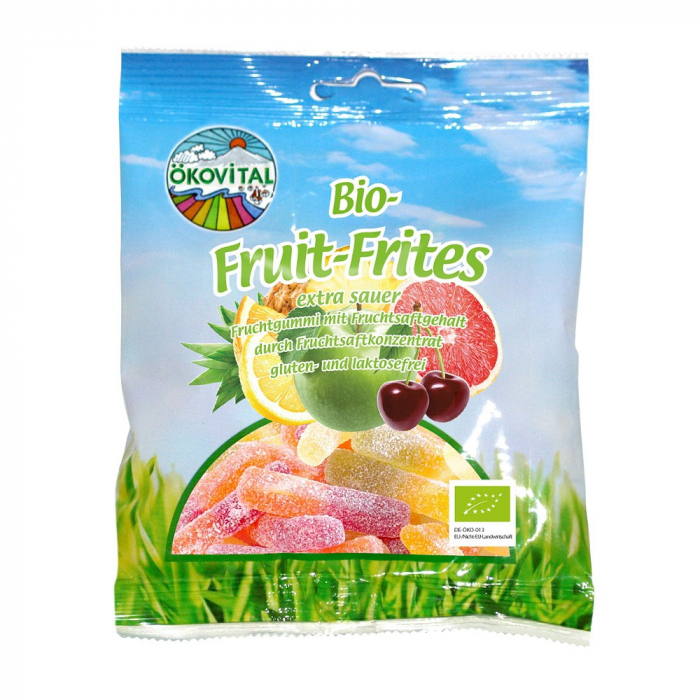 Jeleuri acrisoare din fructe, fara lactoza si gluten, 80 g [1]