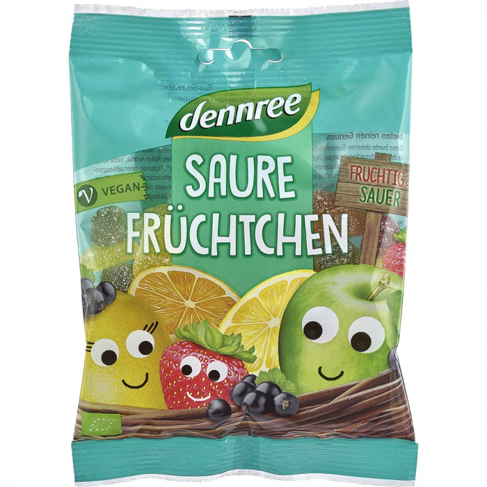 Jeleuri bio acrisoare cu fructe, vegane, 100 g [1]