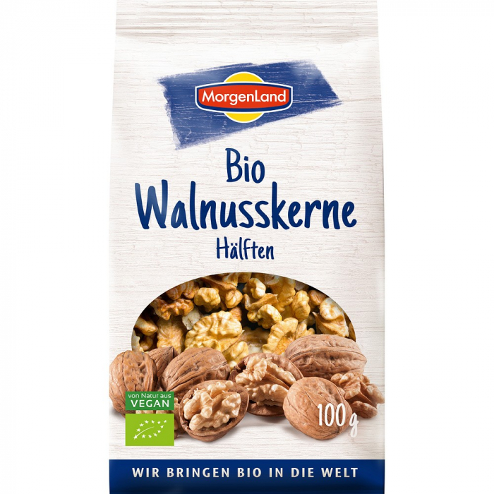 Miez de nuca bio jumatati, 100 g [1]