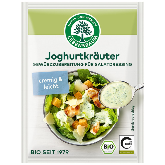 Mix bio de ierburi pentru dresing de salate cu iaurt, 15 g [1]