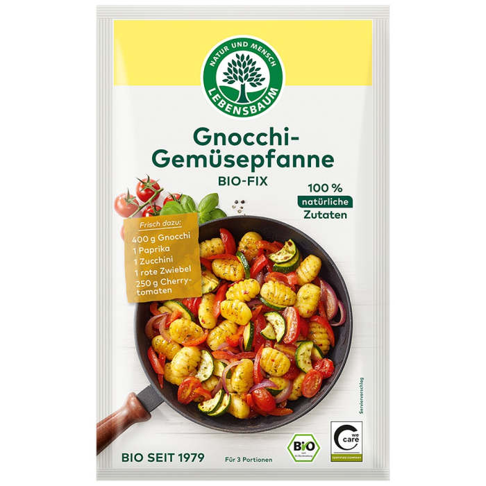 Mix bio pentru gnocchi si legume la tigaie, 30 g [1]