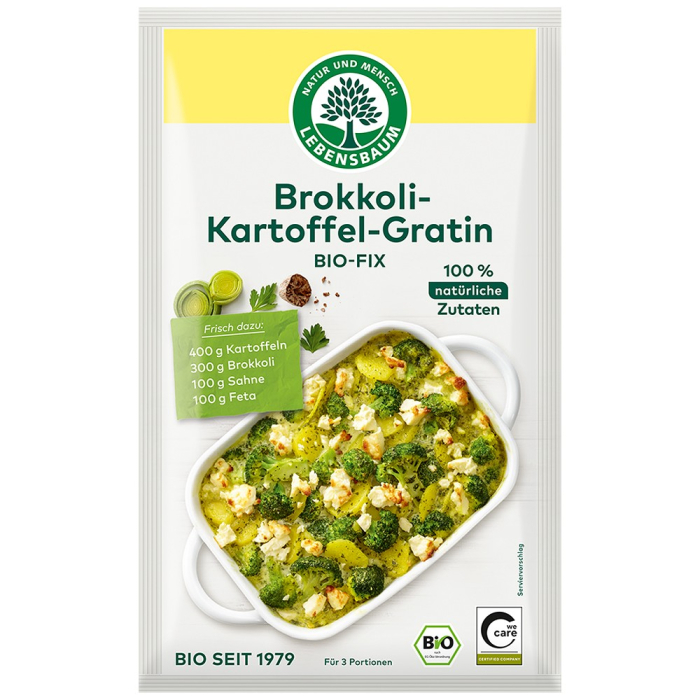 Mix bio pentru gratinat cartofi si brocoli, 40 g [1]