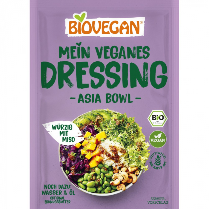Mix dressing bio pentru salata Asia fara gluten, vegan, 13 g [1]