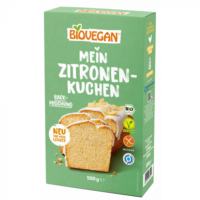 Mix pentru check cu lamaie fara gluten, 450 g [1]