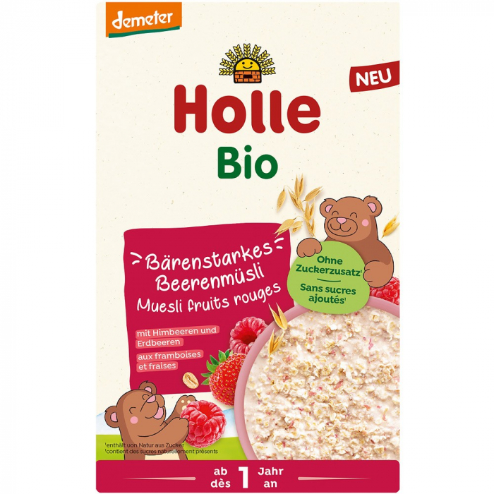Musli bio integral cu fructe de padure, 200 g [1]