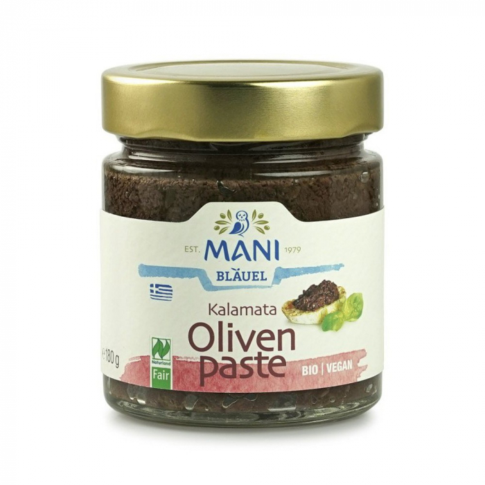 Pasta de masline vegana bio, 180 g [1]