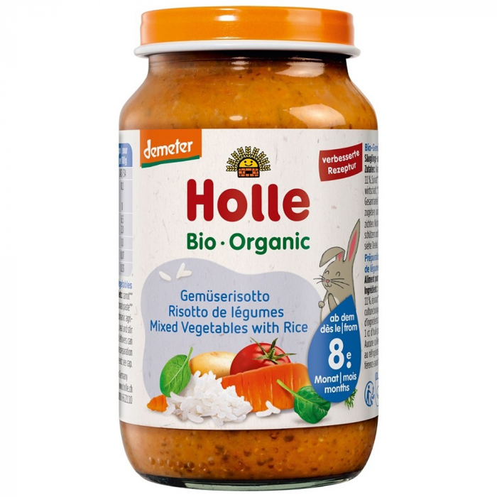 Risotto bio cu legume pentru copii, +8 luni, 220 g [1]