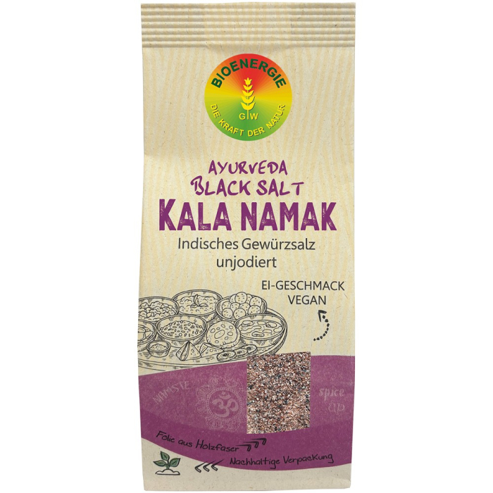 Sare neagra fina neiodata, Ayurveda Kala Namak, 200 g [1]
