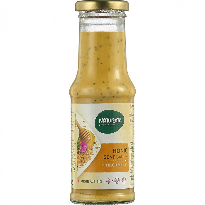 Sos bio de mustar cu miere, 210 ml [1]